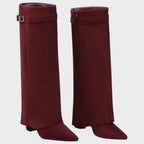 Lunara | High-Cut Suede Boots