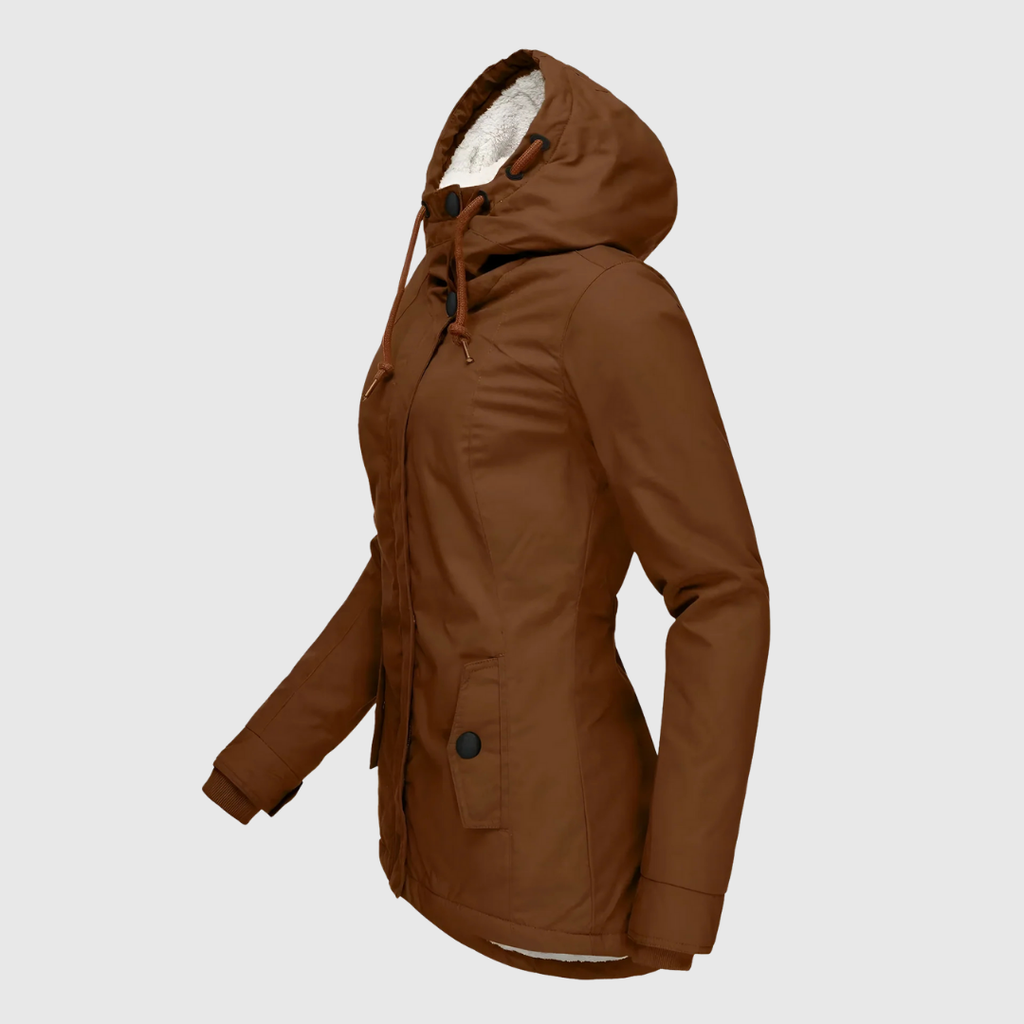 Women’s Hooded Longline Winter Parka