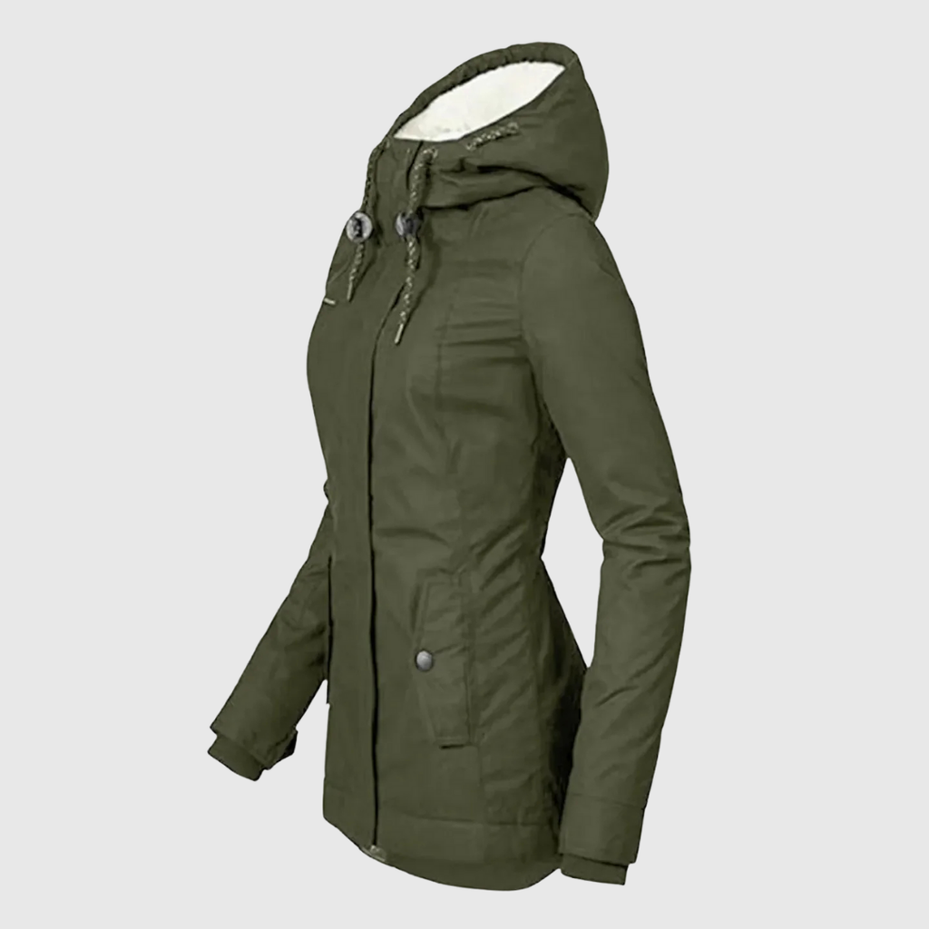 Women’s Hooded Longline Winter Parka