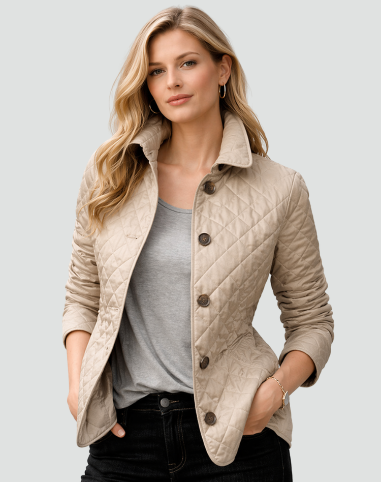 Ava | Quilted mid-season jacket