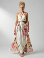 Amiel Light Floral Maxi Dress