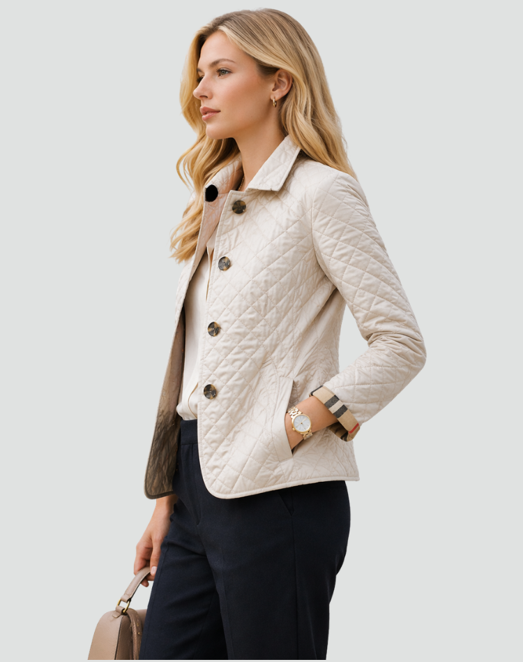 Ava | Quilted mid-season jacket