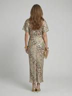 VIVETTE | TWIST WAIST MIDI DRESS