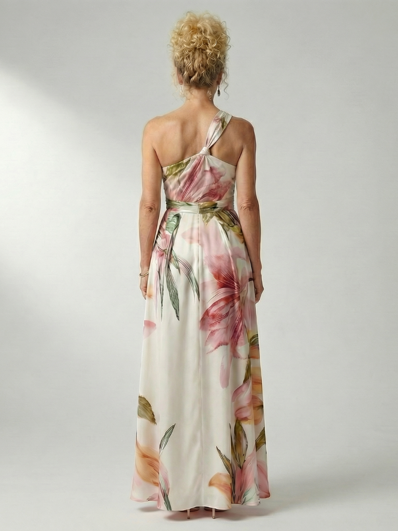 Amiel Light Floral Maxi Dress