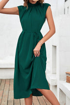 Evelyn | Elegant Tie-Sleeve Dress
