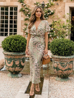VIVETTE | TWIST WAIST MIDI DRESS