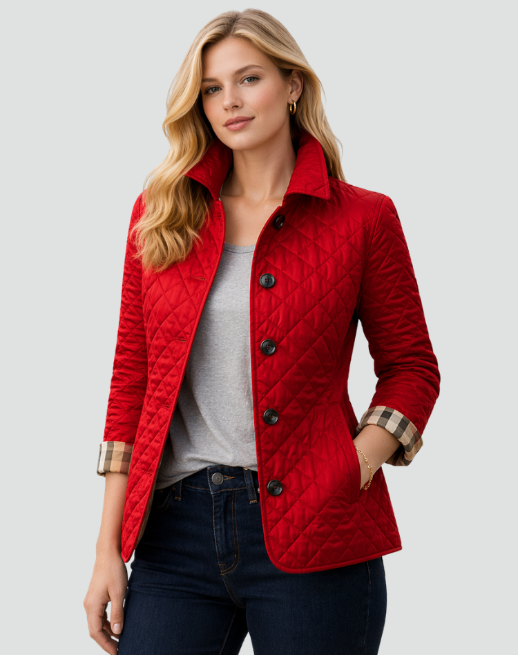 Ava | Quilted mid-season jacket