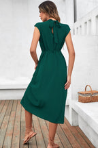 Evelyn | Elegant Tie-Sleeve Dress