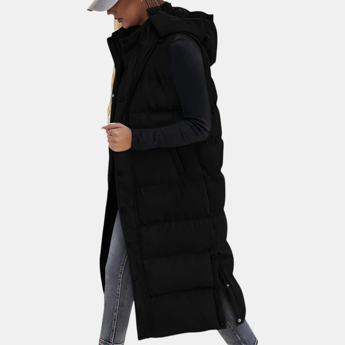 Women's Puffer Vest Long