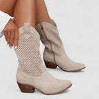 Rachel | Stylish Orthopedic Western Boots for All-Day Comfort