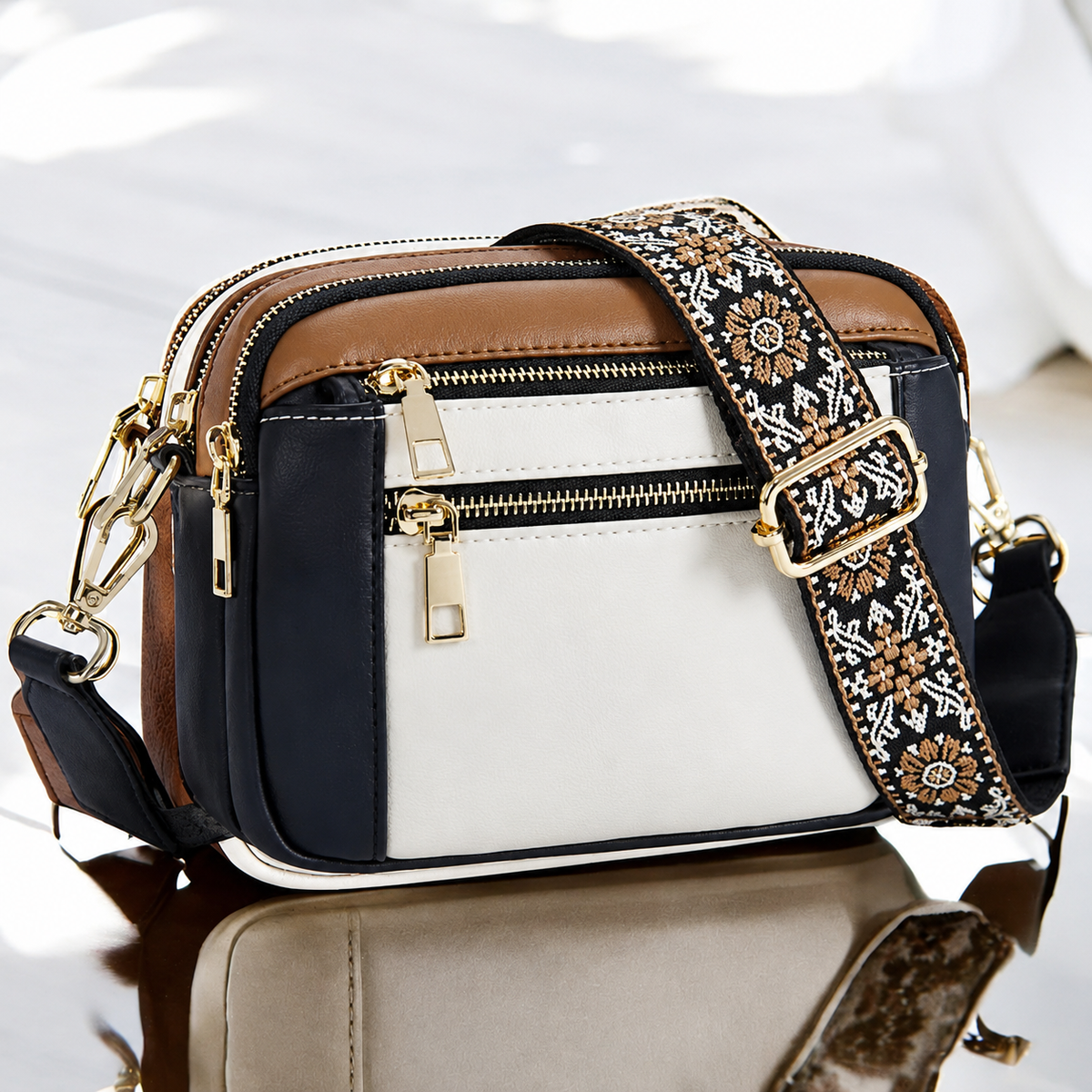 Sharon – Adjustable Crossbody Shoulder Bag