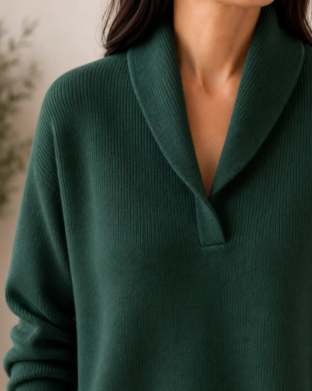 Soft V-Neck Jumper for Women