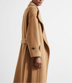 Women’s Classic Double Breasted Belted Trench Coat