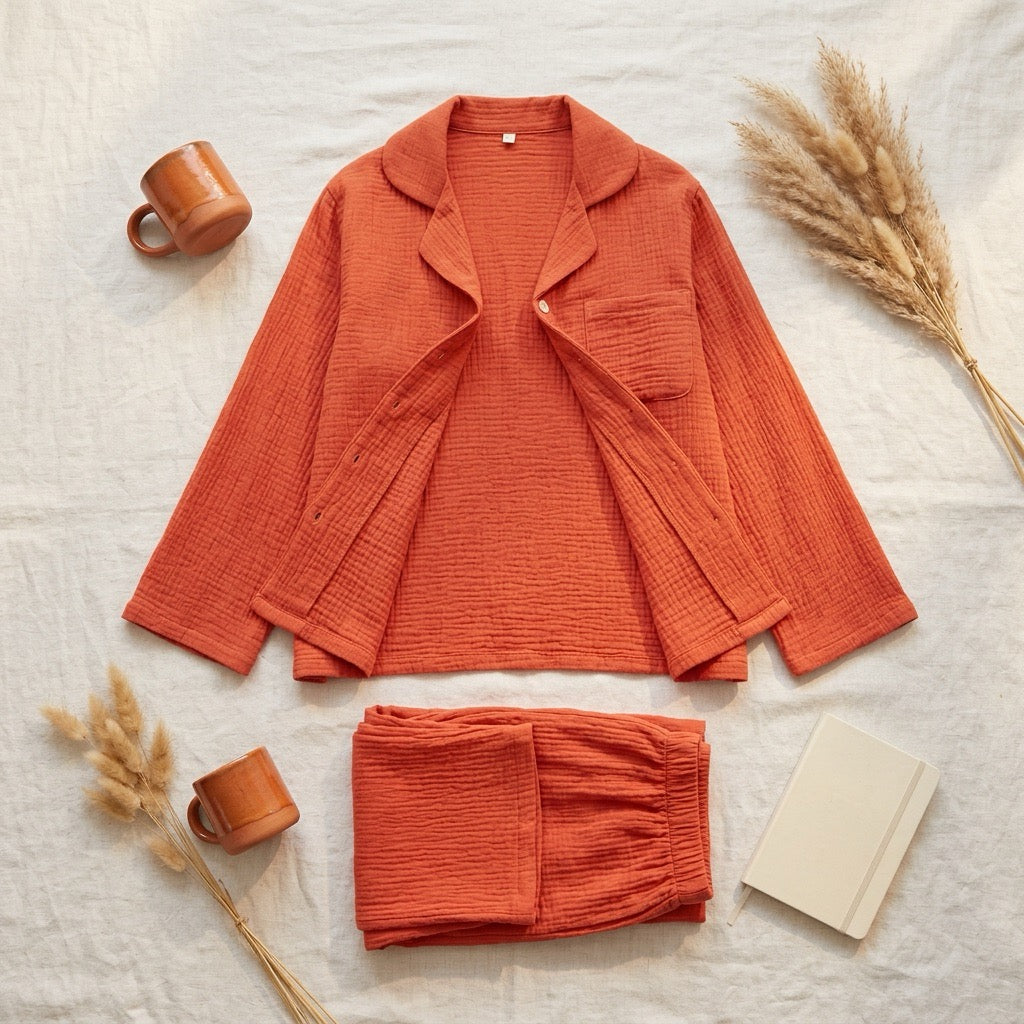 Uni Musselin Pajamas