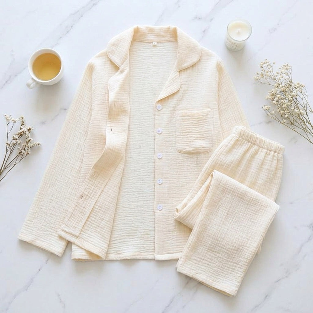 Uni Musselin Pajamas