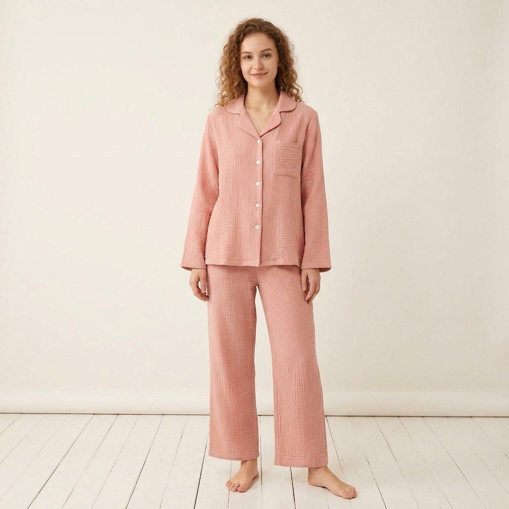 Uni Musselin Pajamas