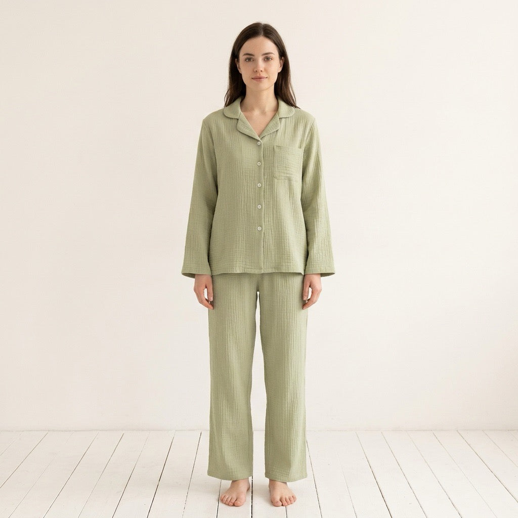 Uni Musselin Pajamas