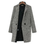 Women’s Elegant Longline Tailored Coat