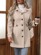 Elena | Classic Belted Coat