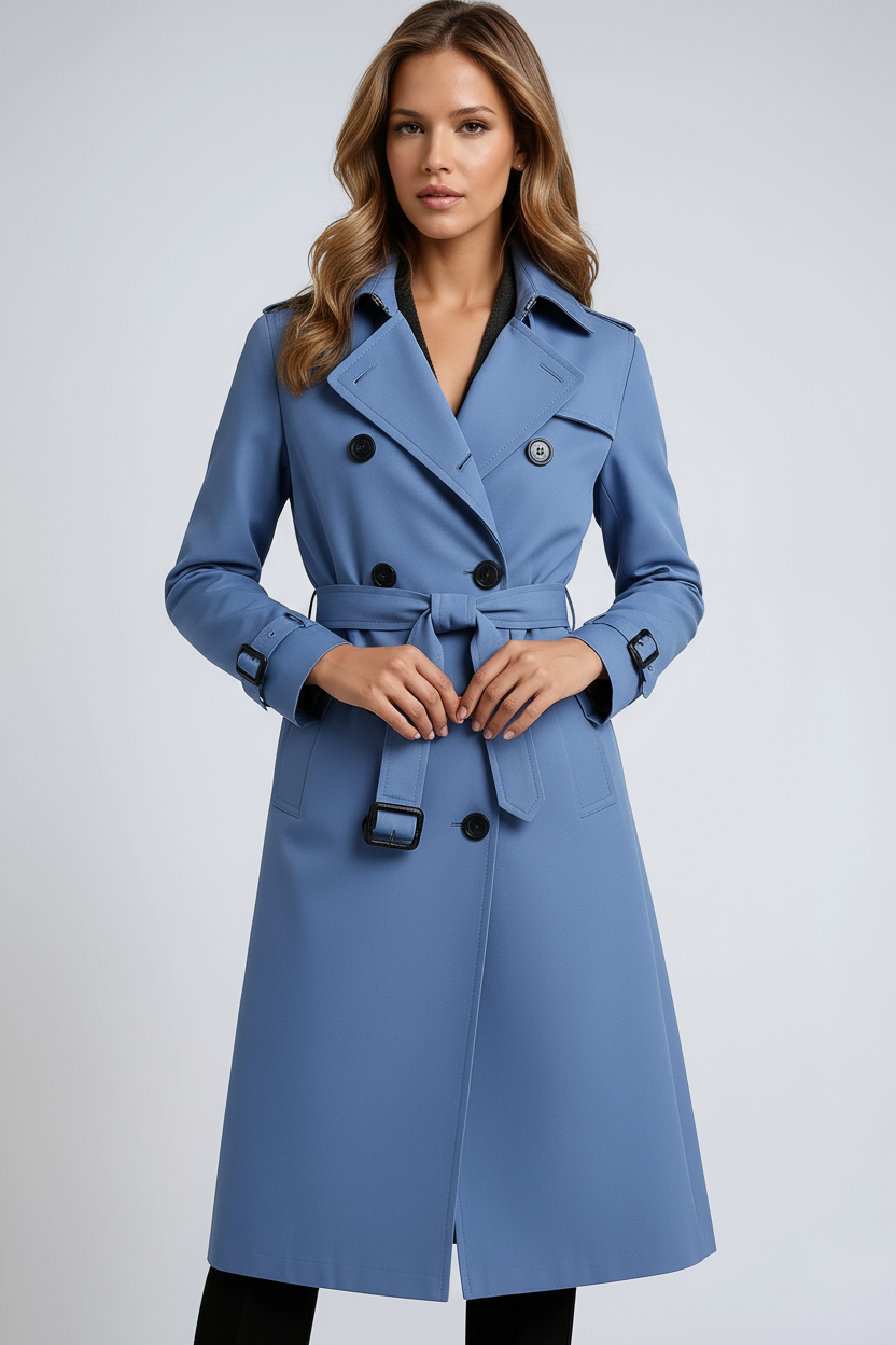Clara | Trench Coat with Belt