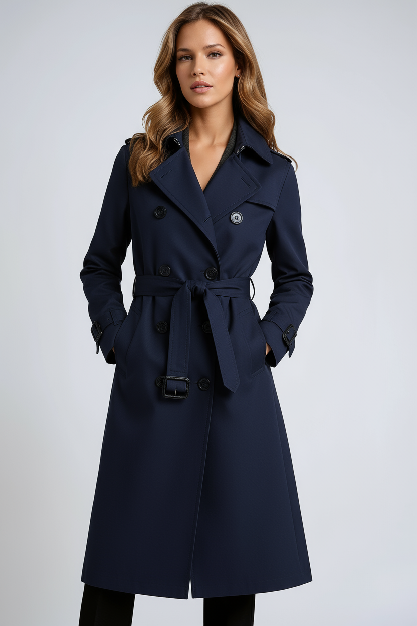 Clara | Trench Coat with Belt