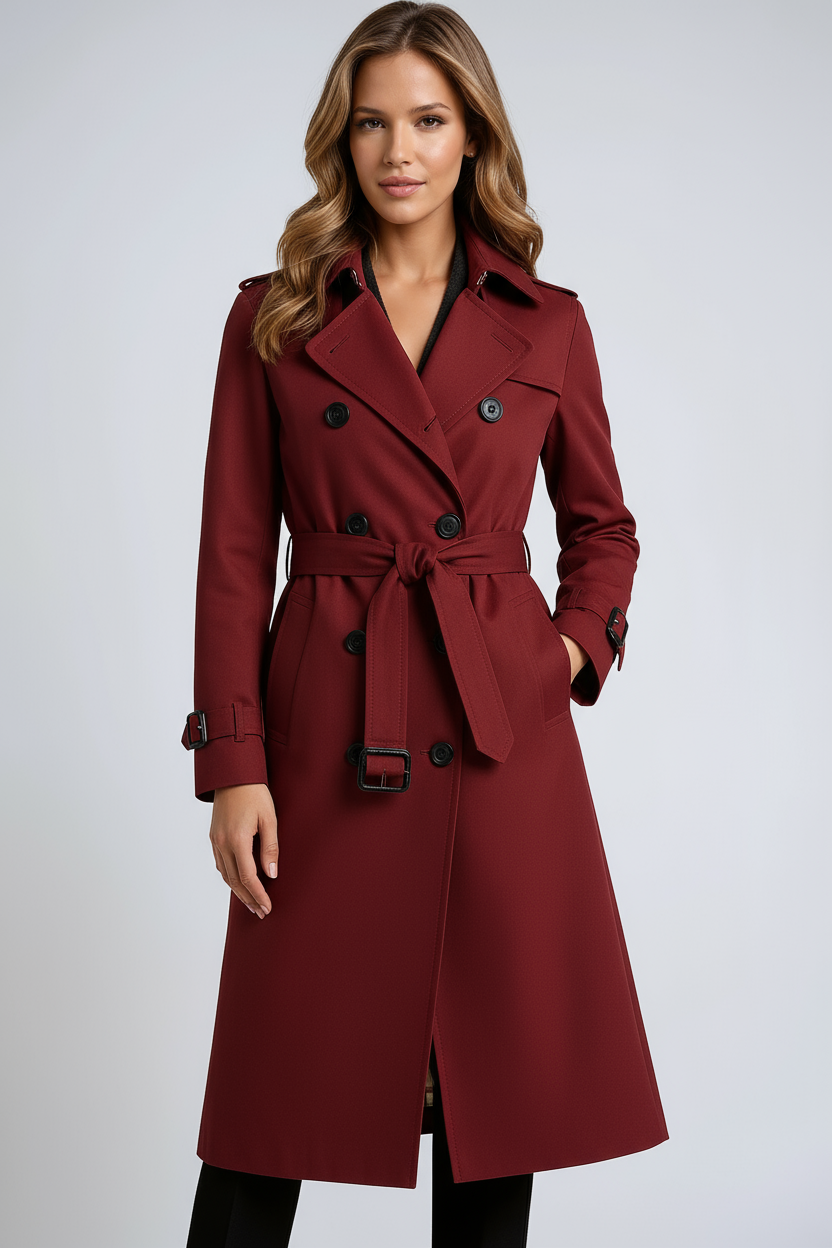 Clara | Trench Coat with Belt