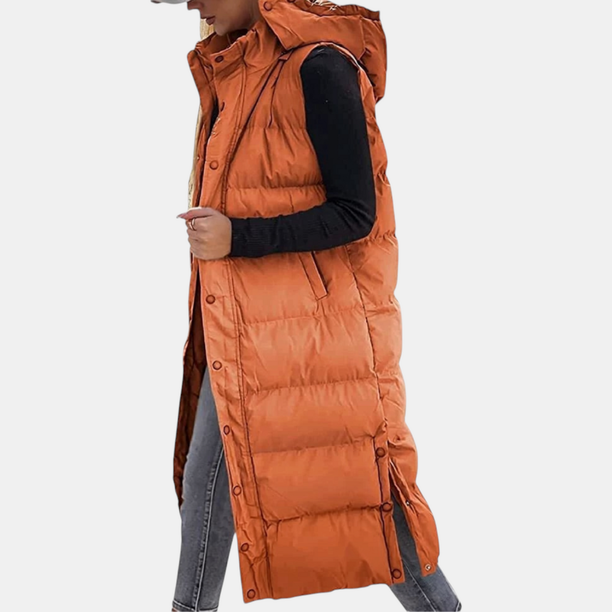 Women's Puffer Vest Long