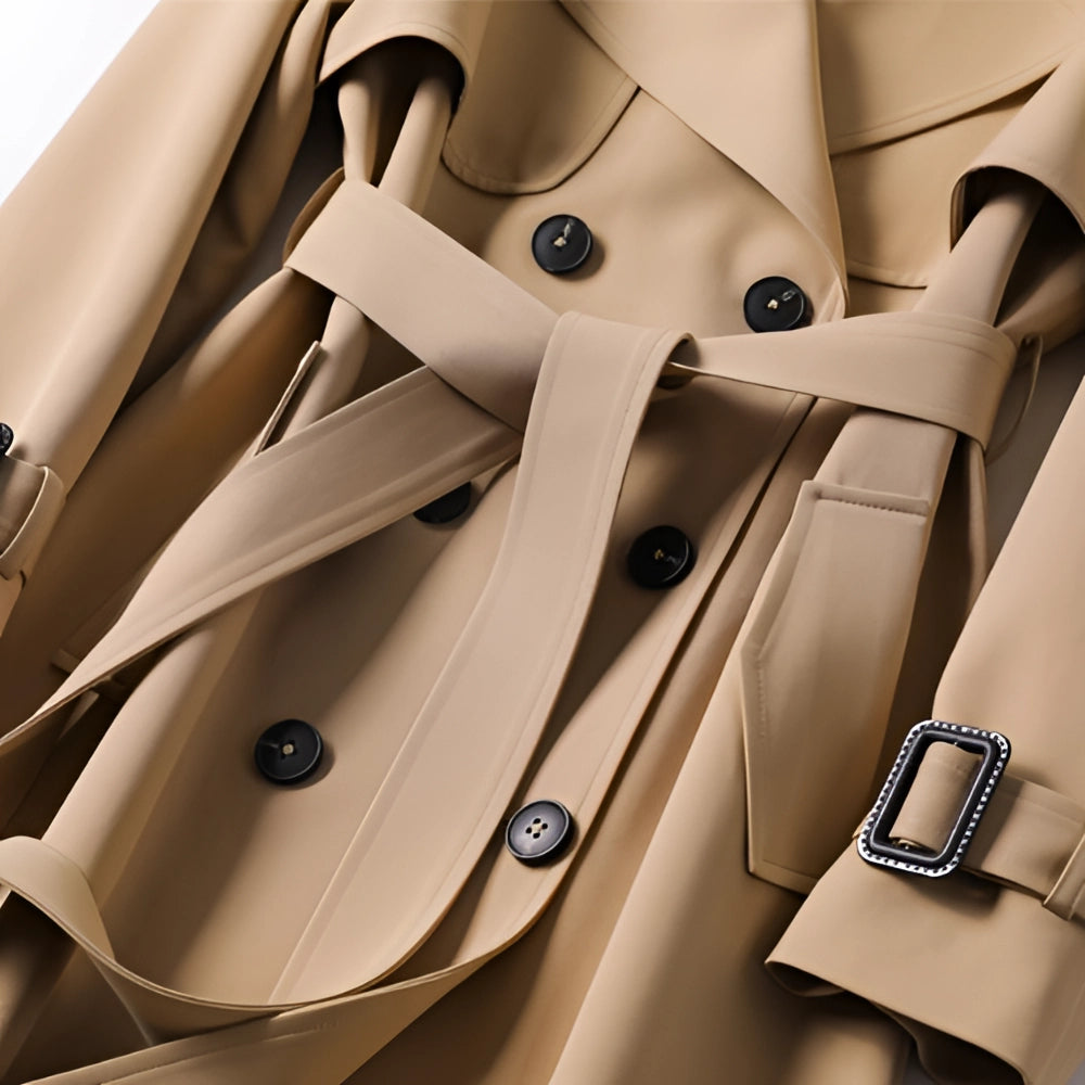 Clara | Trench Coat with Belt