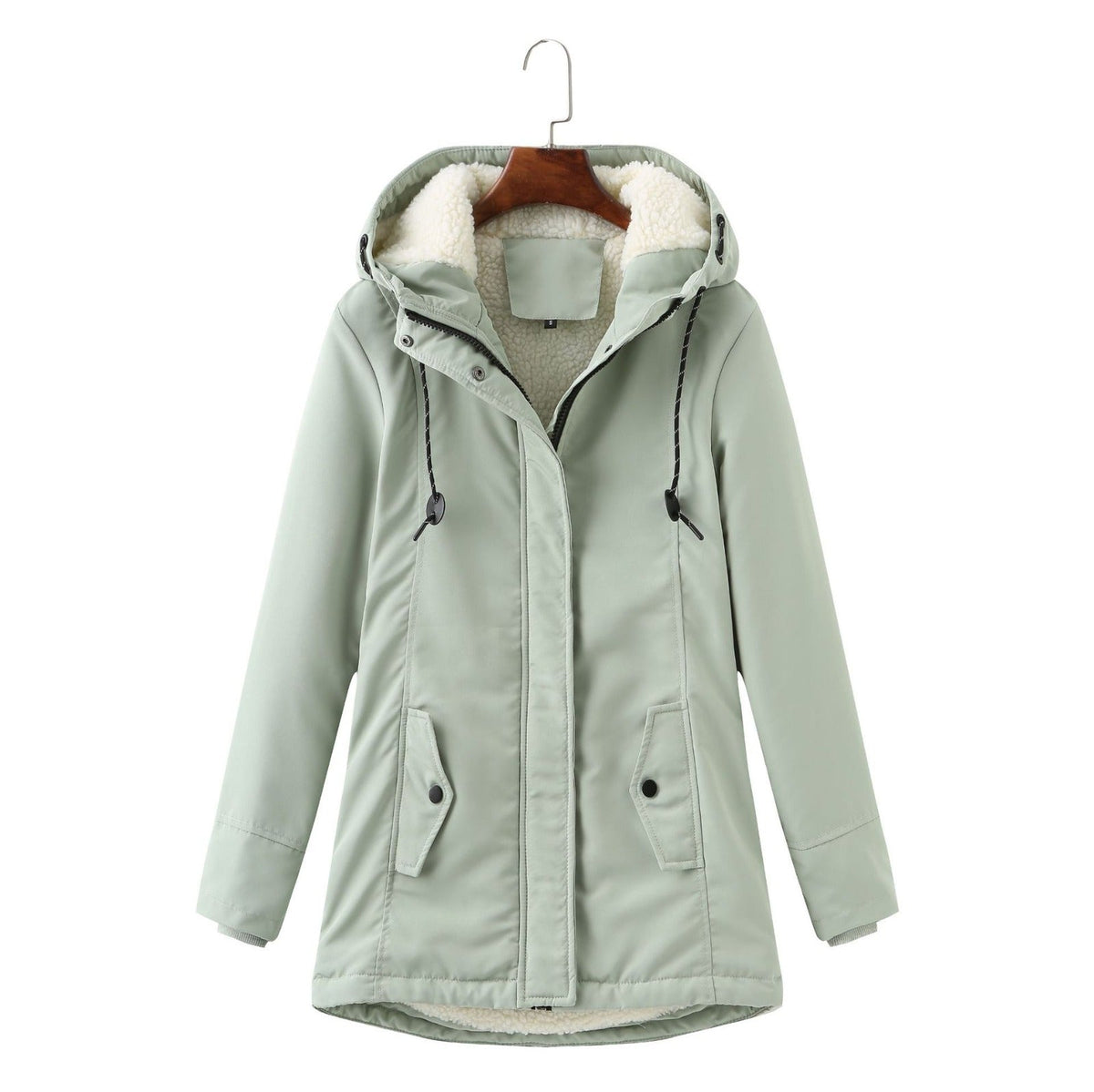 Women’s Long Hooded Insulated Parka