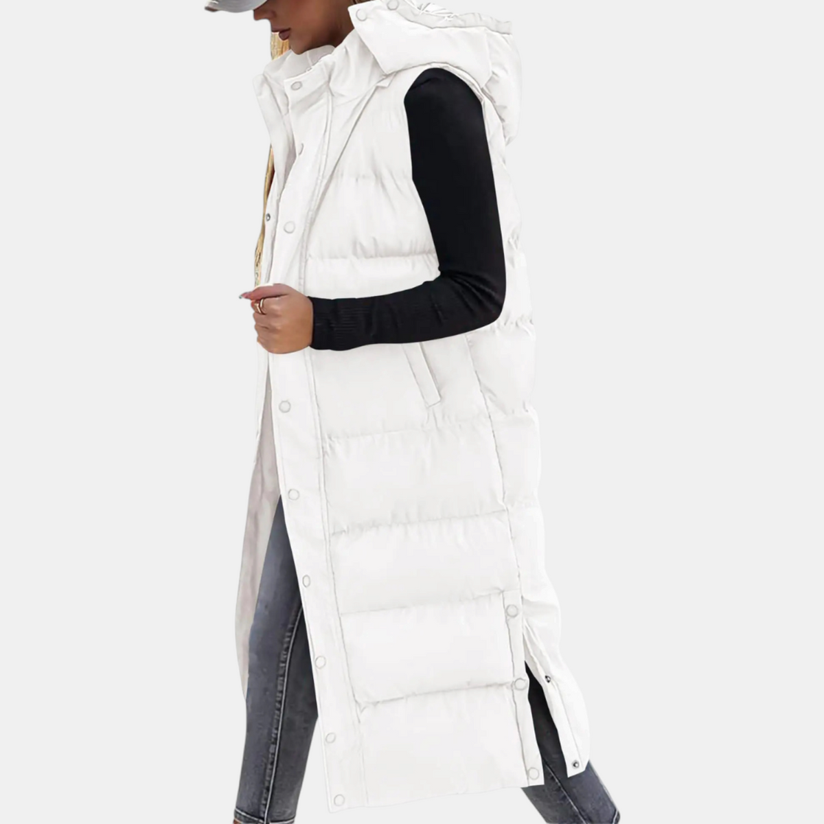 Women's Puffer Vest Long