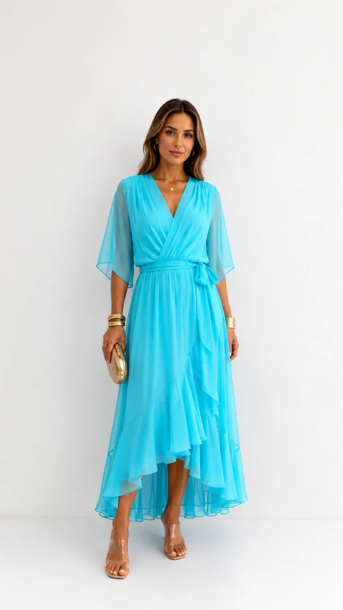 Tialda | Chiffon Maxi-dress
