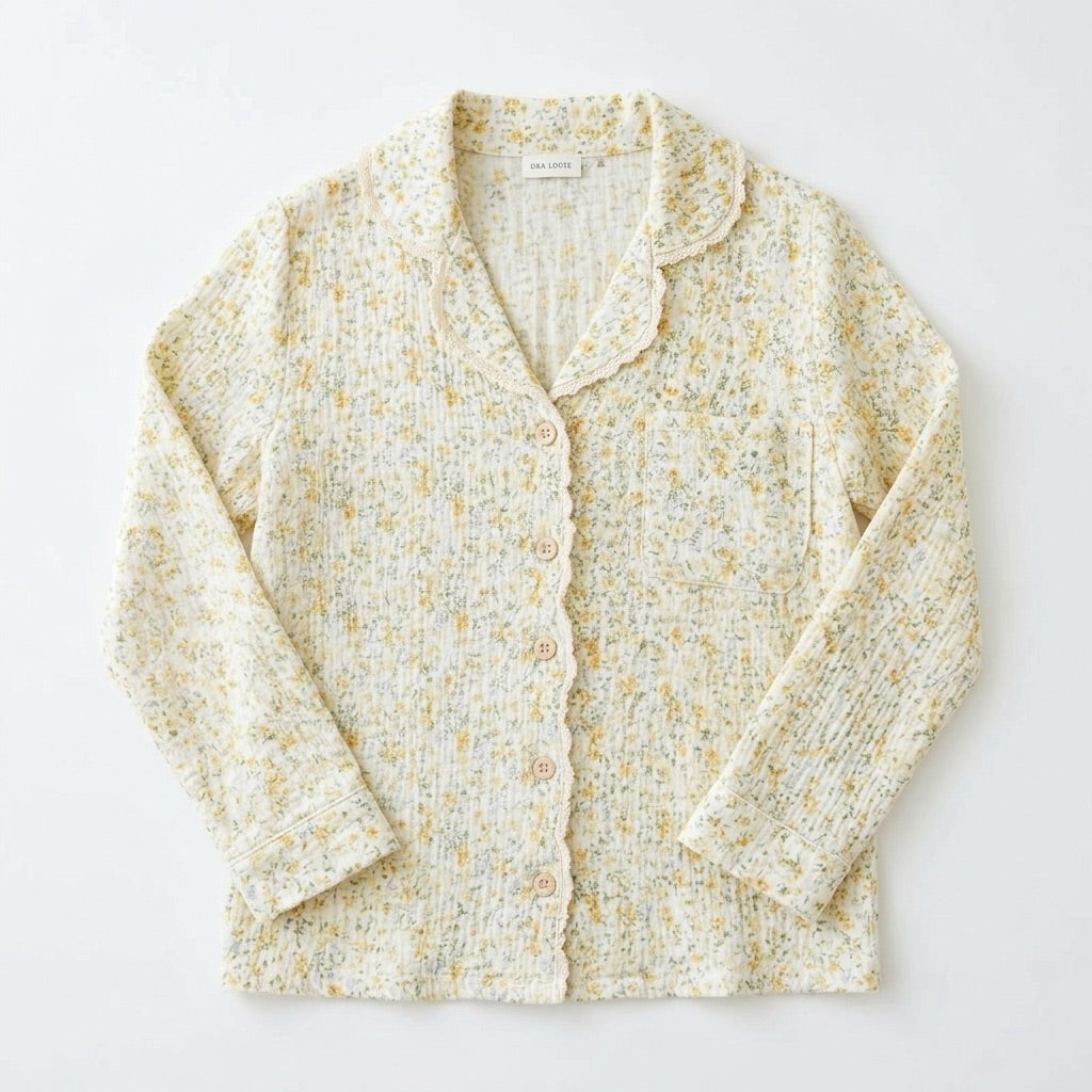 Musselin Pajamas Long
