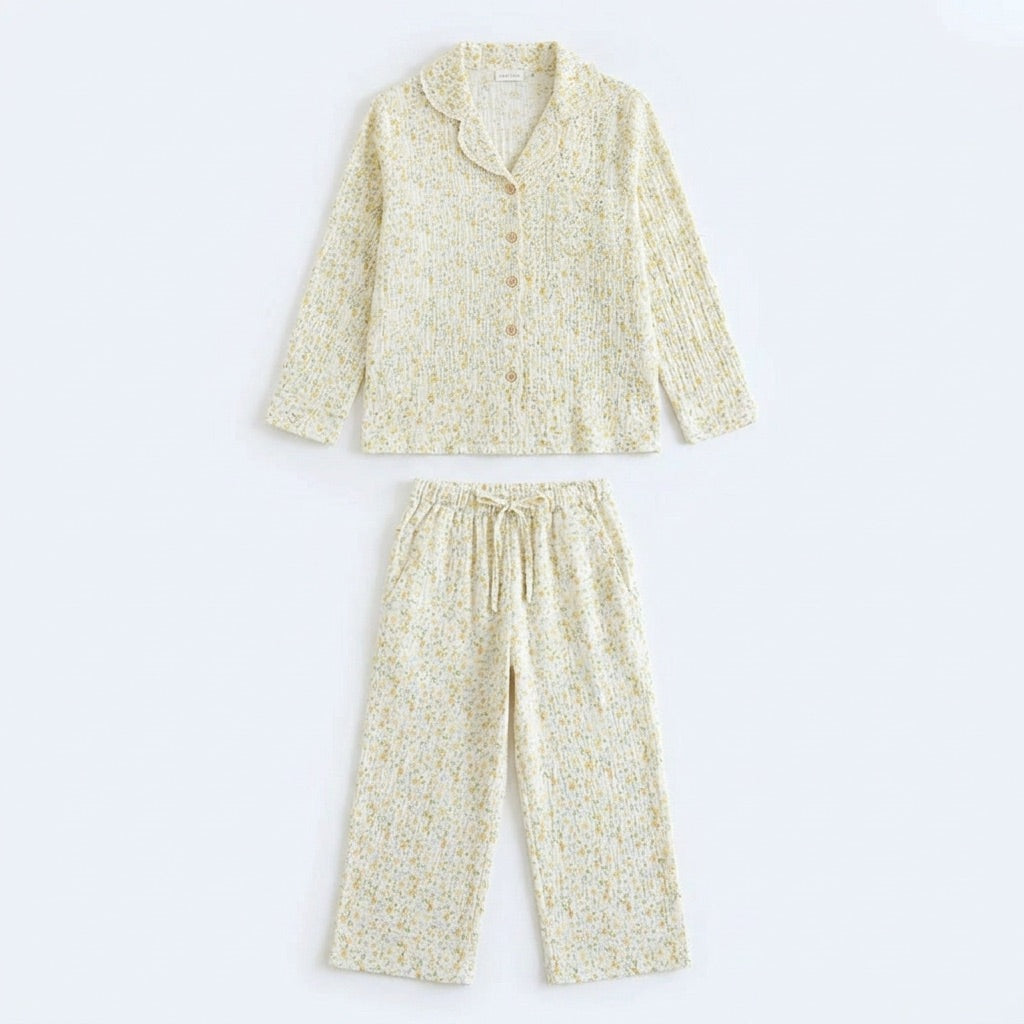 Musselin Pajamas Long