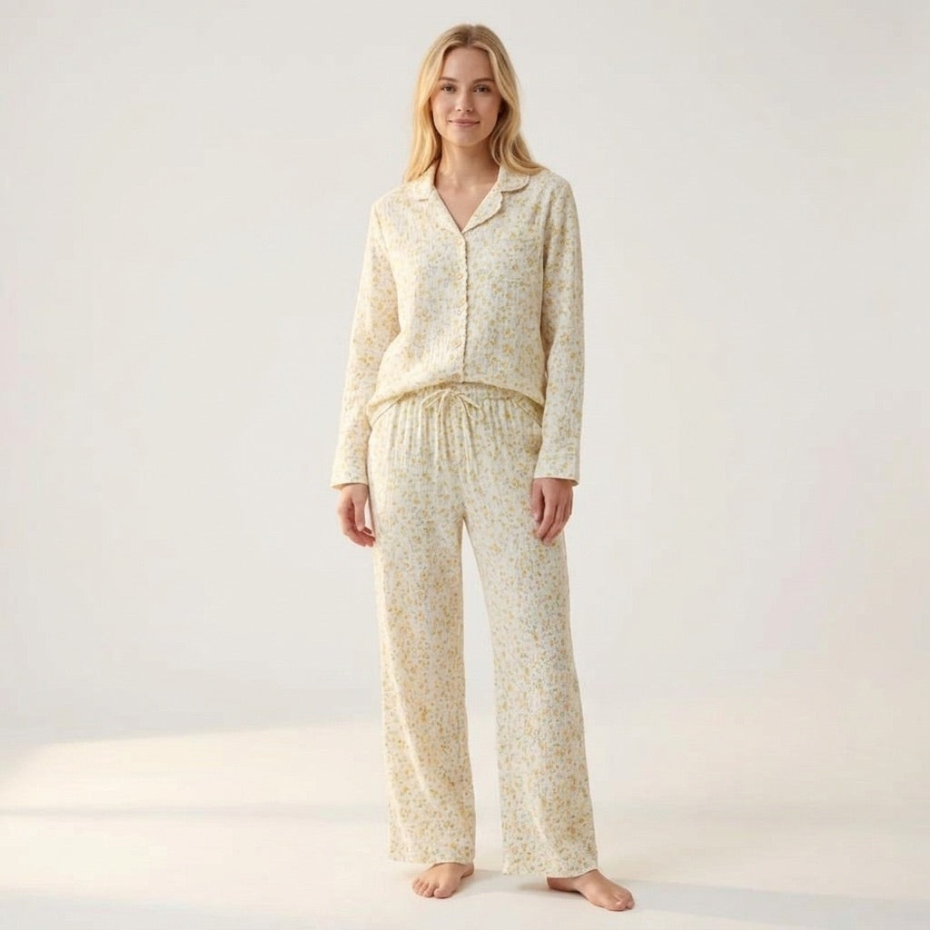 Musselin Pajamas Long