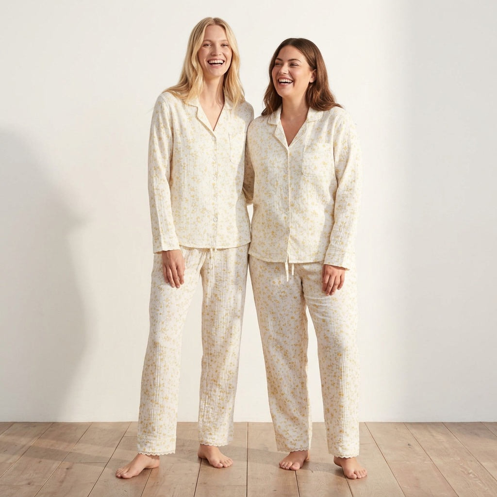 Musselin Pajamas Long