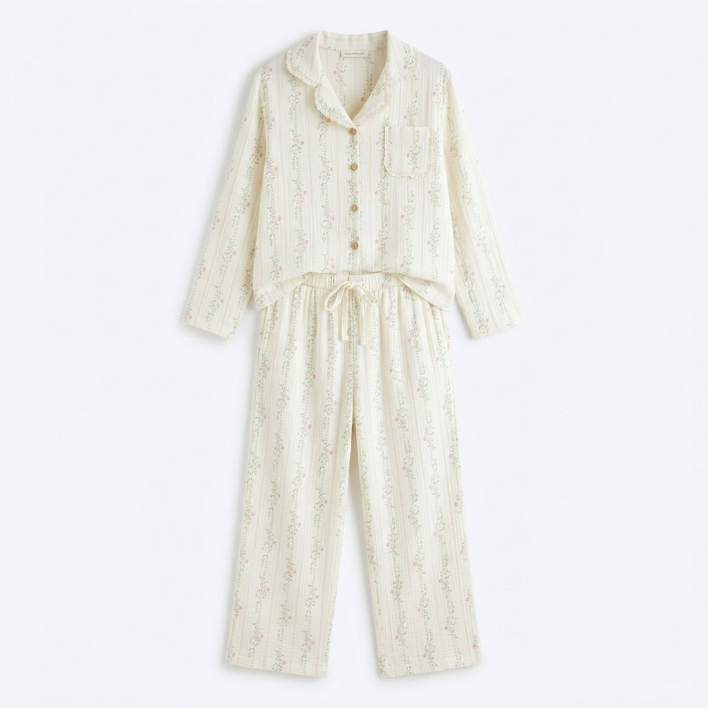 Musselin Pajamas Long