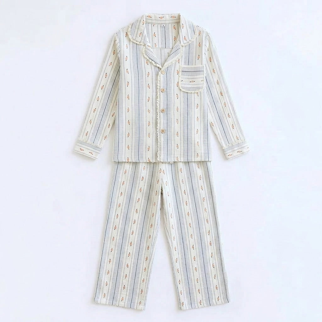 Musselin Pajamas Long