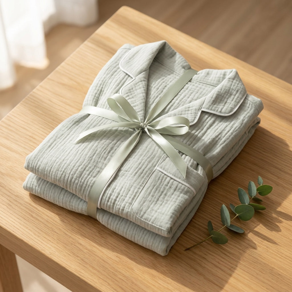 Short Musselin Pajamas