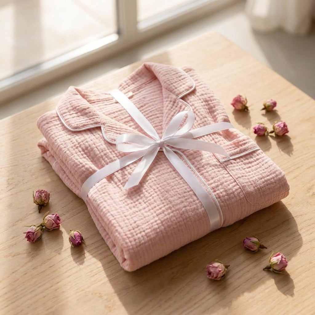 Short Musselin Pajamas