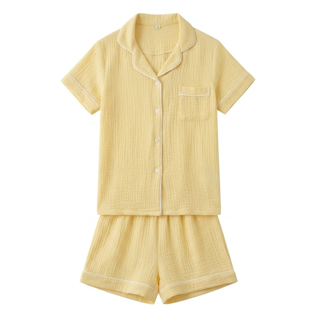 Short Musselin Pajamas