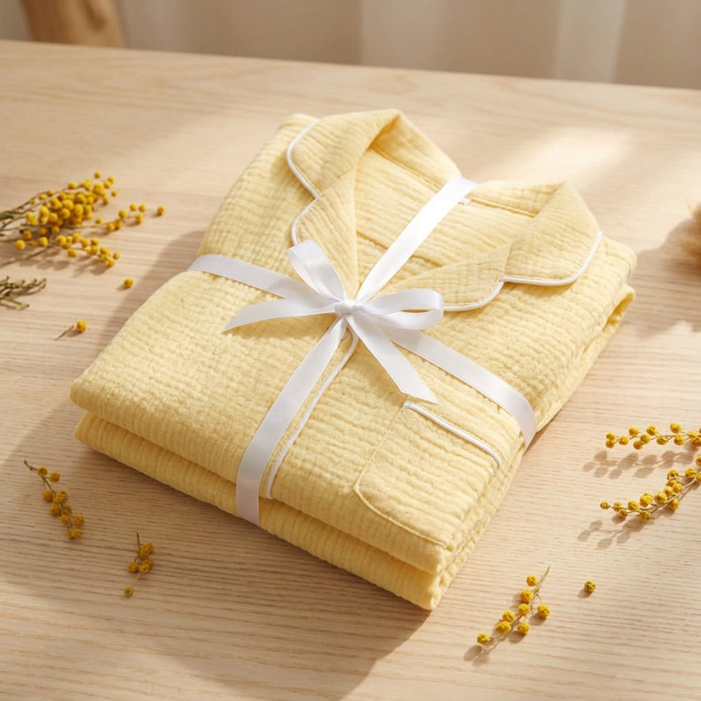 Short Musselin Pajamas