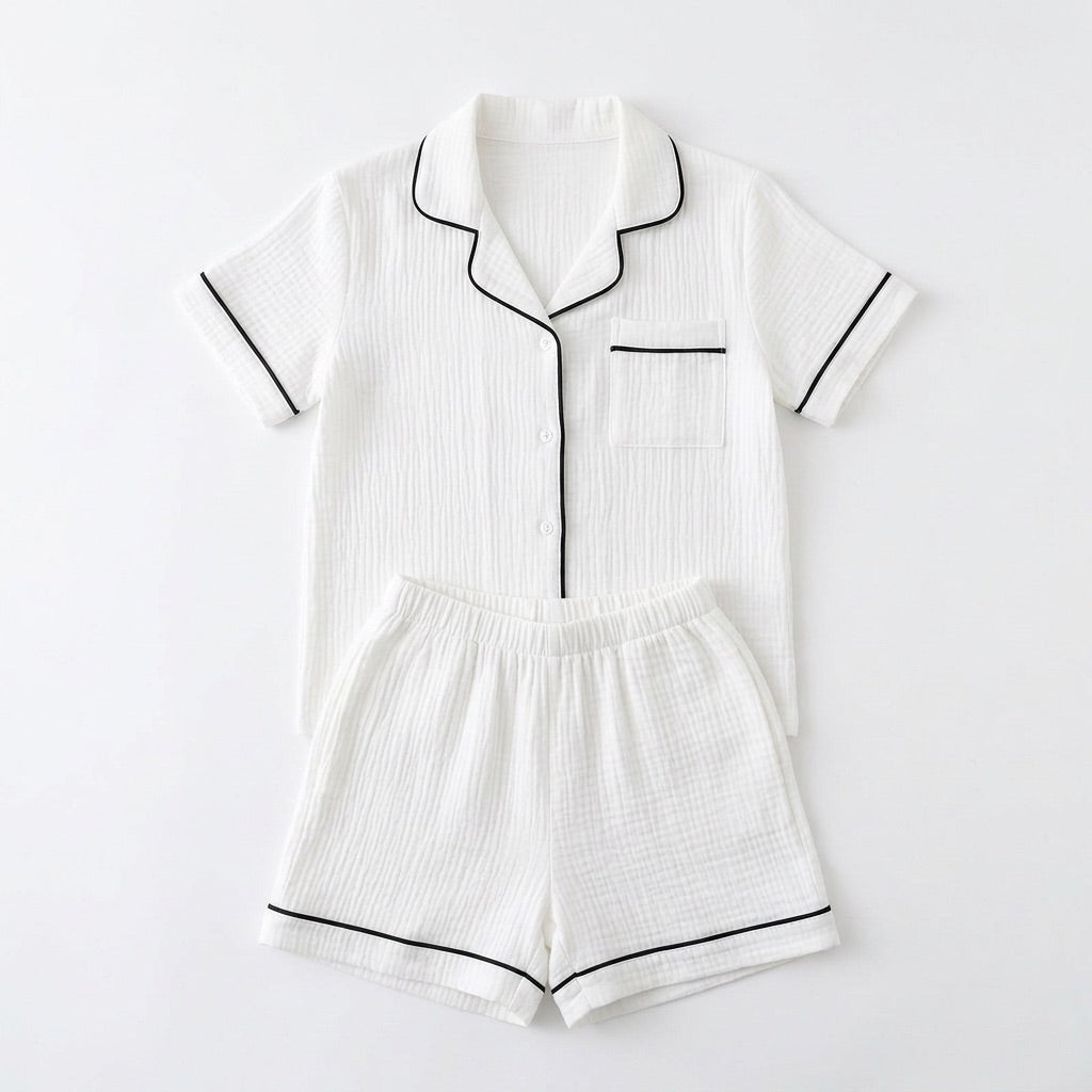 Short Musselin Pajamas