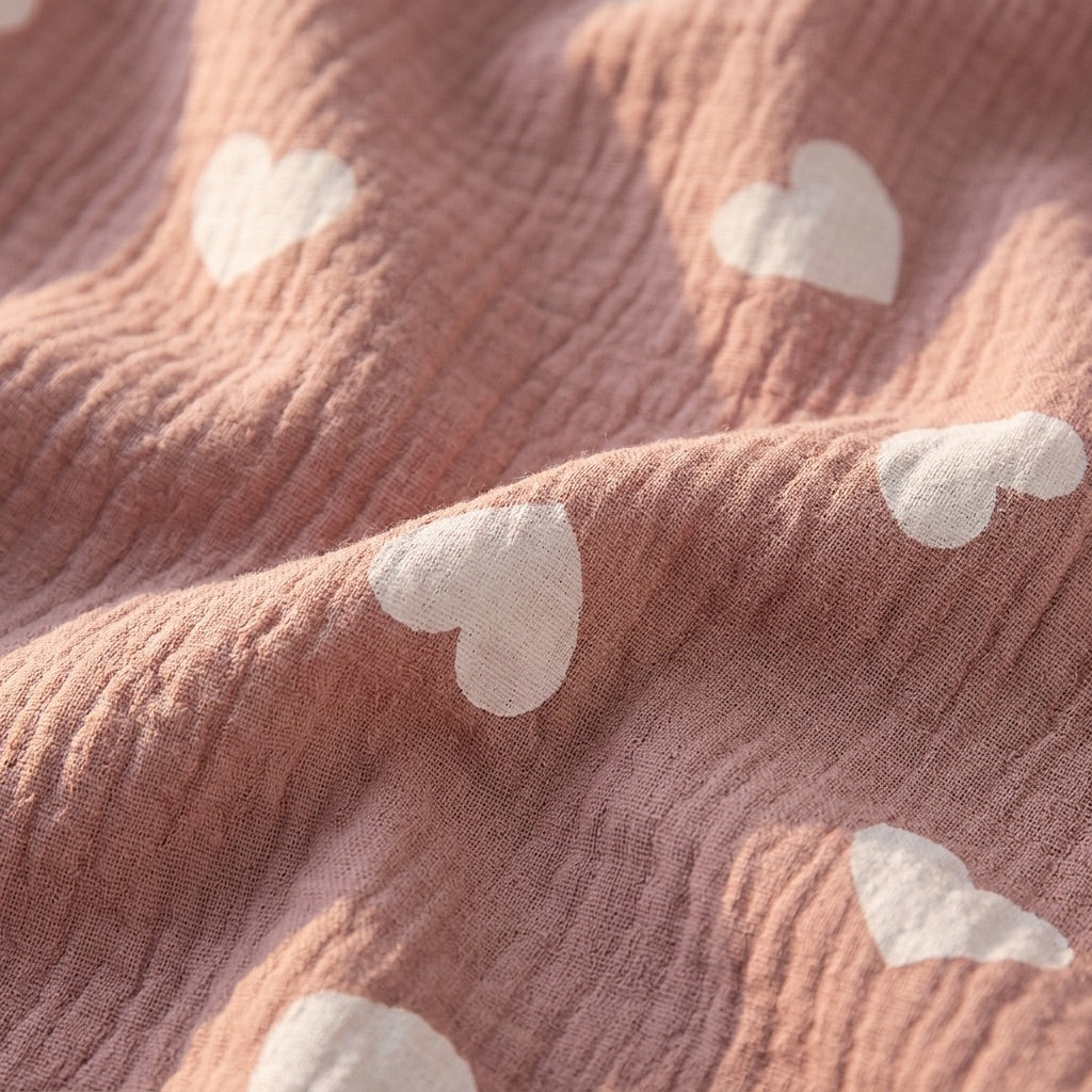 Heart Musselin Pajamas