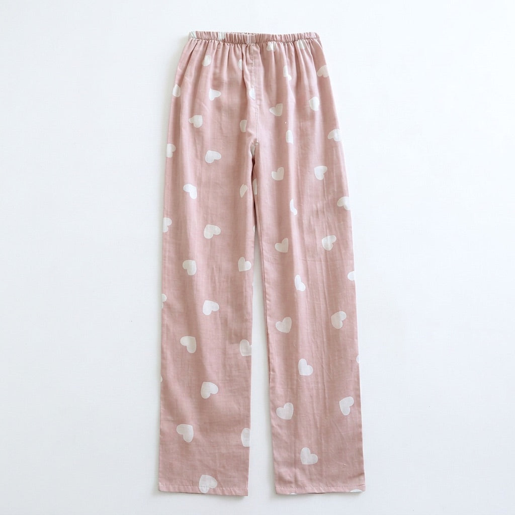 Heart Musselin Pajamas