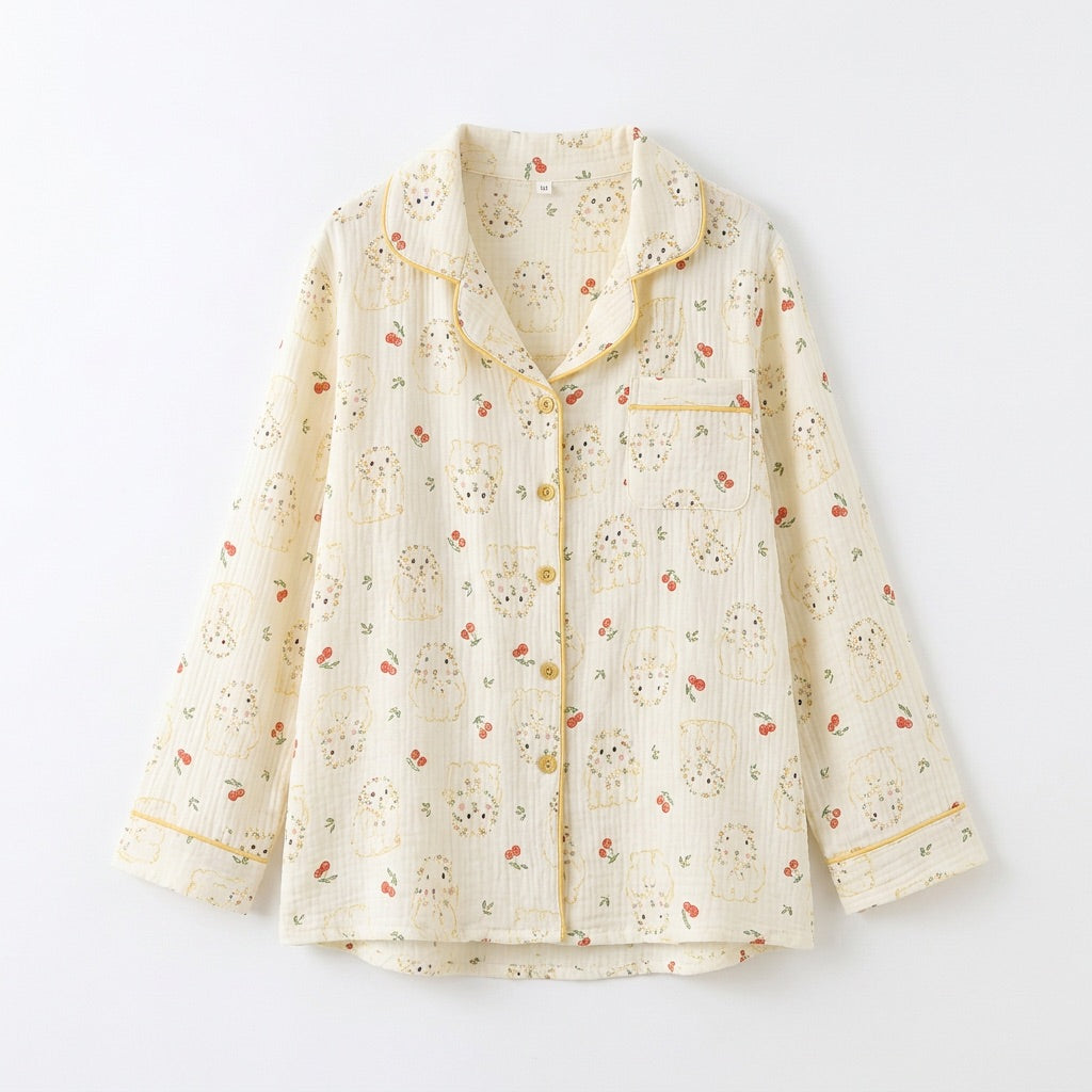 Flower Musselin Pajamas