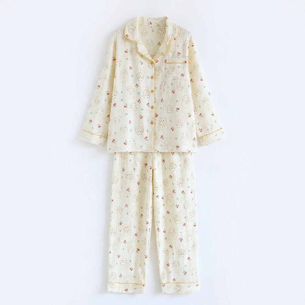 Flower Musselin Pajamas