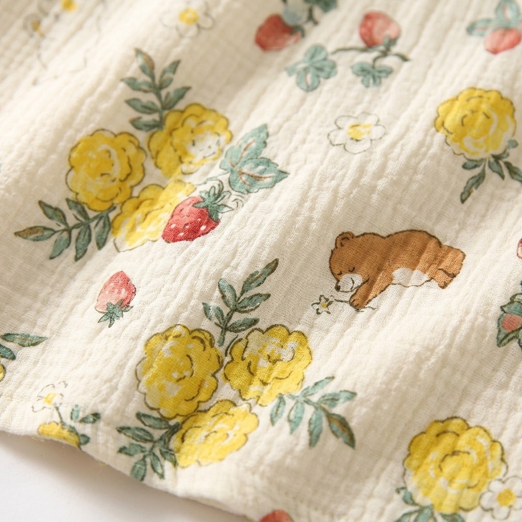 Flower Musselin Pajamas