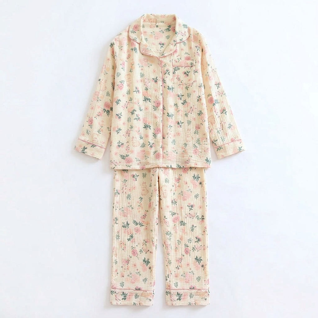 Flower Musselin Pajamas