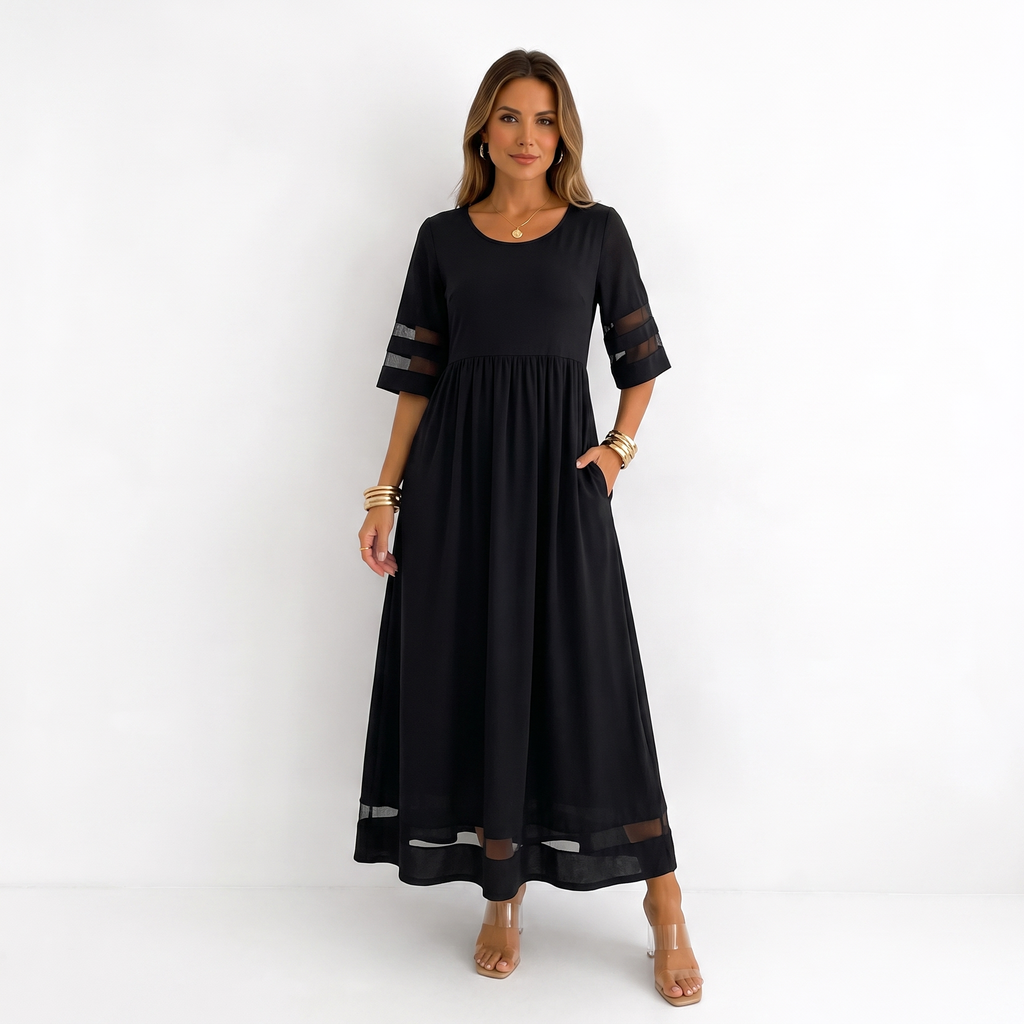 Beth | Flattering Tummy-Smoothing Midi Dress