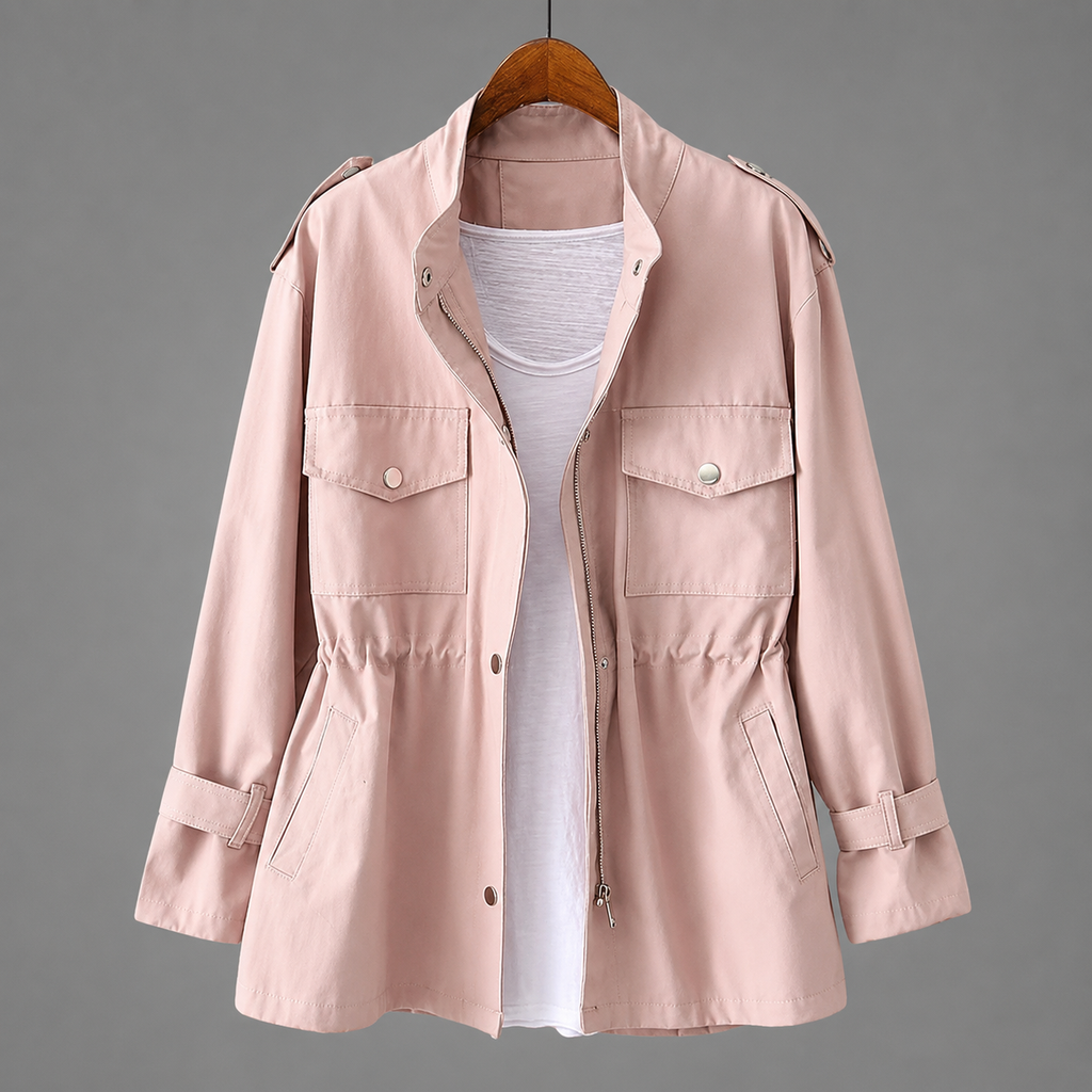 Women’s Belted Double-Breasted Winter Coat